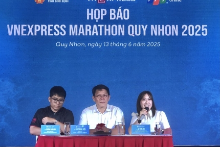 Bình Định: Hơn 12.000 vận động viên tham gia Giải chạy VnExpress Marathon Quy Nhơn 2025