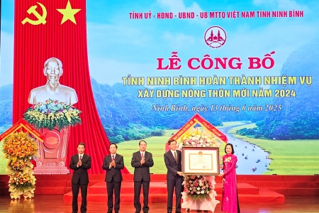 Ninh Bình: Từ vùng đất nông thôn truyền thống đến “điểm sáng” của nông thôn mới kỷ nguyên mới