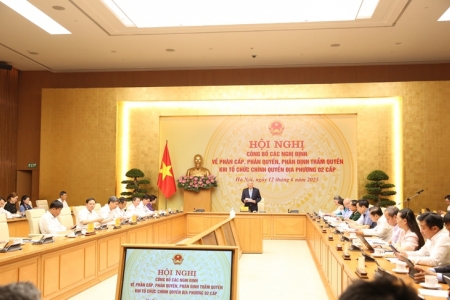 Toàn văn 28 Nghị định về phân quyền, phân cấp; phân định thẩm quyền giữa Chính phủ và chính quyền địa phương 2 cấp