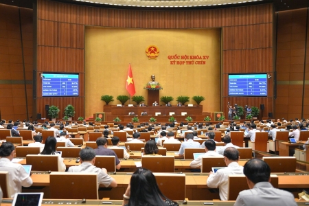 Hôm nay, Quốc hội sẽ biểu quyết thông qua 4 Luật, Nghị quyết về sửa đổi, bổ sung Hiến pháp