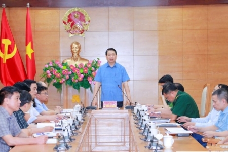 Thanh Hóa vận hành thử nghiệm hội nghị trực tuyến ứng phó khẩn cấp với tình huống thiên tai