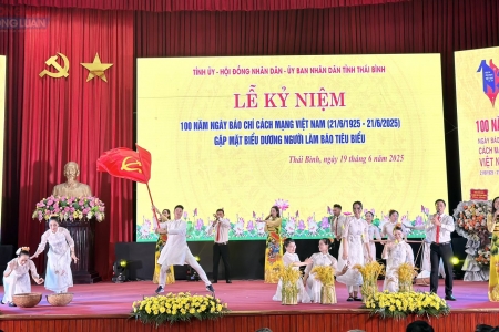 Thái Bình tổ chức lễ kỷ niệm 100 năm ngày báo chí cách mạng Việt Nam