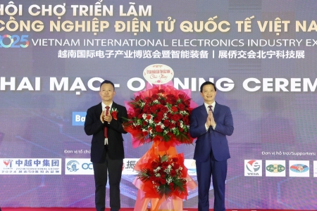 Triển lãm Công nghiệp điện tử quốc tế Việt Nam năm 2025 tại Bắc Ninh