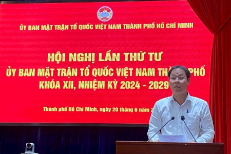 Công bố quyết định thành lập Ủy ban MTTQ Việt Nam TP. Hồ Chí Minh mới