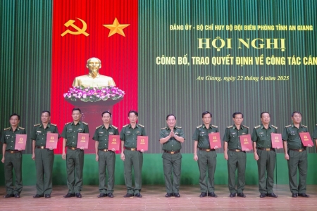 Bộ đội Biên phòng tỉnh An Giang sơ kết công tác Biên phòng 6 tháng đầu năm 2025