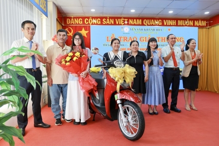 Yến sào Khánh Hòa trao giải “Chương trình tri ân khách hàng Yến sào Khánh Hòa Sanest Sanvinest niềm tự hào thương hiệu quốc gia 2025”