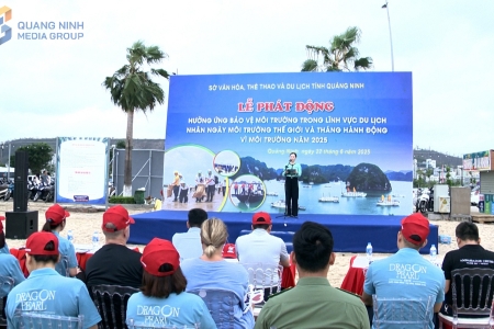 Quảng Ninh hưởng ứng bảo vệ môi trường trong lĩnh vưc du lịch