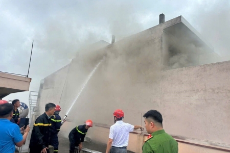 Công an Hải Phòng thông tin về vụ cháy quán karaoke tại phường Đông Hải 2