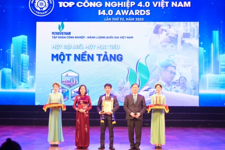 Petrovietnam: Top 10 Doanh nghiệp Công nghiệp 4.0 Việt Nam năm 2025