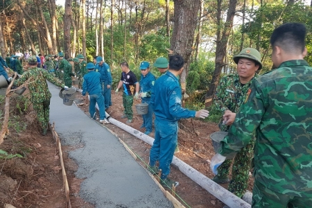 Đồn Biên phòng Cửa khẩu Chi Ma: Góp phần thay đổi diện mạo vùng biên