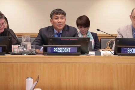 Việt Nam là Chủ tịch các quốc gia thành viên Công ước của Liên Hợp quốc về Luật Biển lần thứ 35