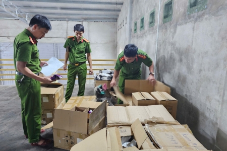 Quảng Trị: Thu giữ 2,5 tấn mỹ phẩm không rõ nguồn gốc
