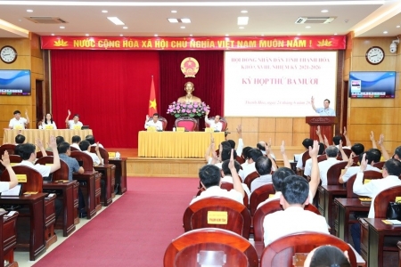 Kỳ họp thứ 30, HĐND tỉnh Thanh Hóa khóa XVIII thông qua nhiều nghị quyết quan trọng