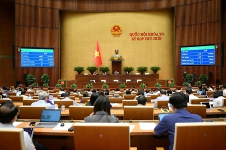 Quốc hội biểu quyết thông qua Bộ luật Hình sự sửa đổi, có hiệu lực từ ngày 1/7