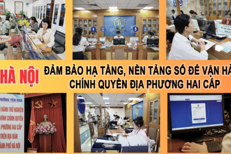 Đảm bảo hạ tầng, nền tảng số để vận hành chính quyền địa phương hai cấp ở Hà Nội