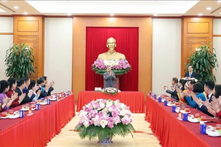 Tổng Bí thư Tô Lâm gặp mặt Nhóm đại biểu Quốc hội trẻ khóa XV