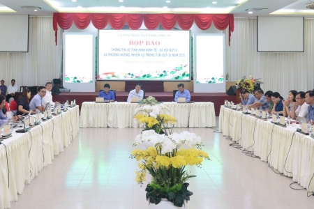 Long An: Tốc độ tăng trưởng kinh tế 6 tháng đầu năm cao nhất từ năm 2021 đến nay