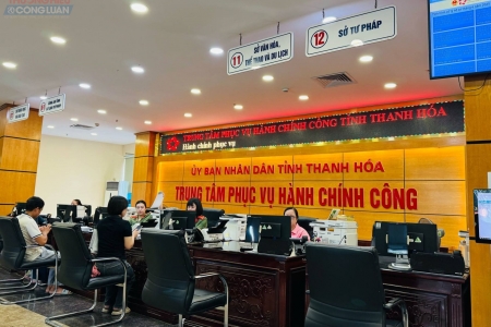 Công an Thanh Hóa đồng hành cùng người dân trong giải quyết thủ tục hành chính