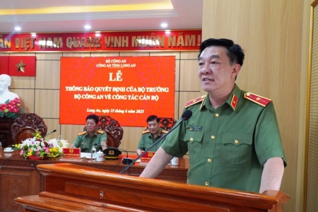 Hai Phó Giám đốc Công an tỉnh Long An nhận nhiệm vụ mới ở Bộ Công an