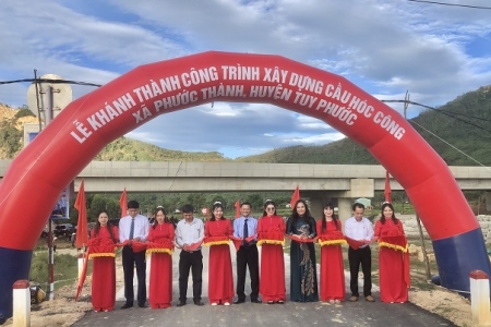 Bình Định: Trên 200 hộ dân Cảnh An không còn bị cách trở mùa mưa lũ