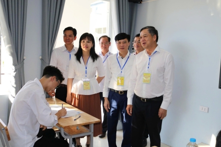 Nam Định: Kỳ thi tốt nghiệp THPT 2025 diễn ra nghiêm túc, nhân văn