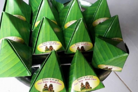 Bánh ít lá gai Bình Định: Món quà quê đậm đà, gói trọn hồn đất võ
