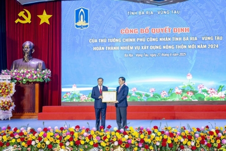 Bà Rịa – VũngTàu hoàn thành chương trình nông thôn mới trước thềm sáp nhập