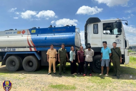 Phát hiện gần 5.000 lít dầu D.O không nguồn gốc