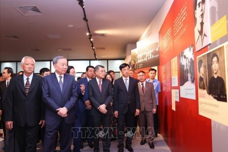Tổng Bí thư Tô Lâm dự khai mạc Triển lãm 'Tổng Bí thư Nguyễn Văn Linh - Cuộc đời và sự nghiệp'
