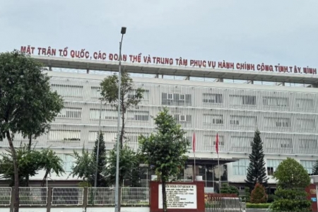 Địa chỉ Trung tâm hành chính công của tỉnh Tây Ninh mới và 96 xã, phường kể từ ngày 1/7/2025