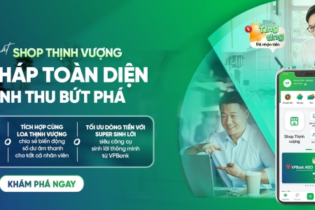 VPBank ra mắt Shop Thịnh Vượng, giải pháp quản trị tài chính chuyên biệt cho hộ kinh doanh