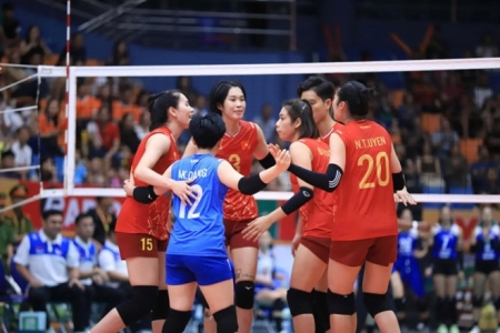 Các cặp đấu tứ kết của giải bóng chuyền nữ VTV Cup 2025 đã được xác định.