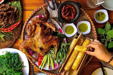 Cơm lam gà nướng - Bản giao hưởng ẩm thực giữa đại ngàn Tây Nguyên