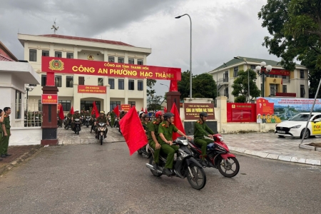 Thanh Hóa: Công an phường Hạc Thành sẽ tiếp công dân tại ba địa điểm