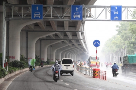 Từ 4/7, thực hiện phân làn trên đường Phạm Văn Đồng