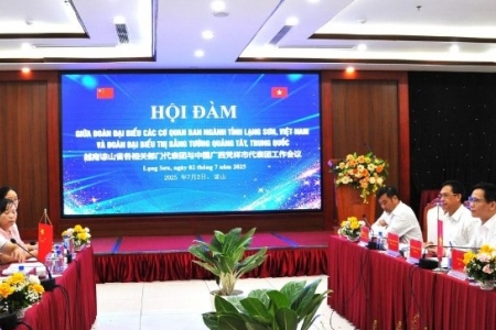 Lạng Sơn: Hội đàm Xúc tiến, quảng bá các sự kiện thương mại và du lịch Việt - Trung