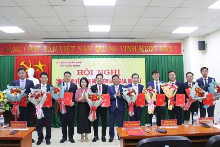 Trao Quyết định bổ nhiệm Phó Giám đốc Sở Văn hóa, Thể thao và Du lịch tỉnh Bắc Ninh