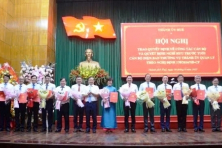 Huế: Sau sắp xếp các cán bộ cấp tỉnh được bố trí công việc gì?