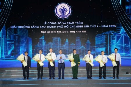 TP. Hồ Chí Minh trao 51 Giải thưởng Sáng tạo lần thứ tư năm 2025