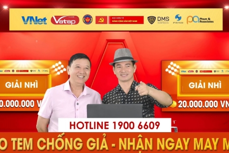 Kết quả Chương trình trao thưởng “Cào tem chống giả - Nhận ngay may mắn” tháng 6/2025