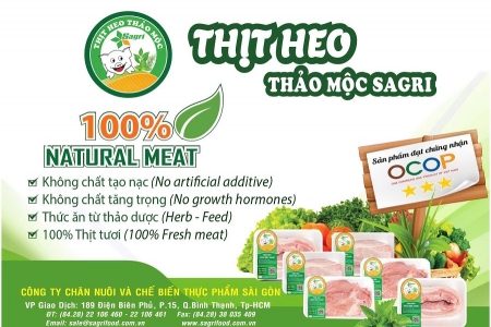 OCOP - Thịt heo thảo mộc Sagri