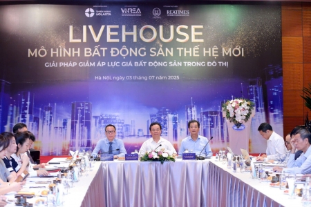 Livehouse - Mô hình bất động sản thế hệ mới: Giải pháp hạ nhiệt giá đất đô thị