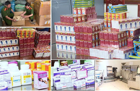 Kiên quyết quét sạch các tội phạm sản xuất, kinh doanh thuốc giả, thực phẩm giả
