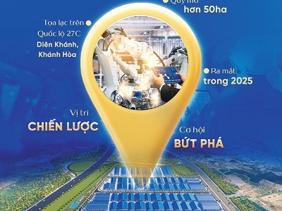 Khánh Hòa: Cụm Công nghiệp Diên Thọ VCN – Tâm điểm mới trong bản đồ công nghiệp miền Trung