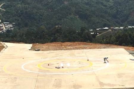 Đà Nẵng xây bãi đáp trực thăng ở miền núi phục vụ cứu hộ mùa mưa bão