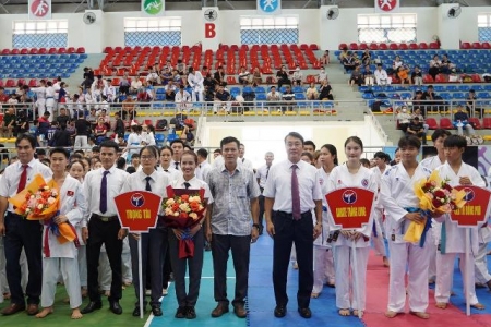 Giải vô địch Karate các câu lạc bộ tỉnh Quảng Trị mở rộng lần thứ I: Hơn 600 vận động viên tham gia tranh tài