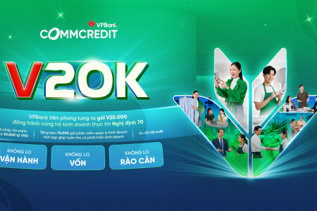Ba lợi ích “không thể bỏ qua” cho hộ kinh doanh từ gói giải pháp V20000 của VPBank