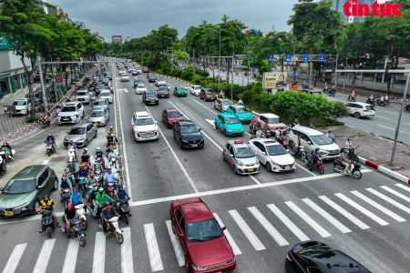 Hà Nội: Điều chỉnh phân làn các phương tiện trên đường Võ Chí Công từ ngày 9/7
