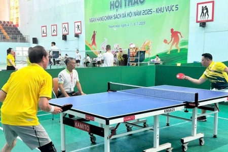 Bế mạc hội thao Ngân hàng Chính sách xã hội năm 2025 - khu vực V