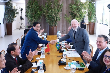 Thủ tướng Phạm Minh Chính hội đàm với Tổng thống Brazil